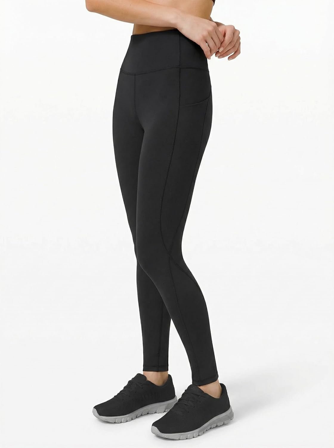 High Waist Yoga Pants Women with Pockets, Leggings for Women Tummy Control, Workout Leggings - PrimeWell