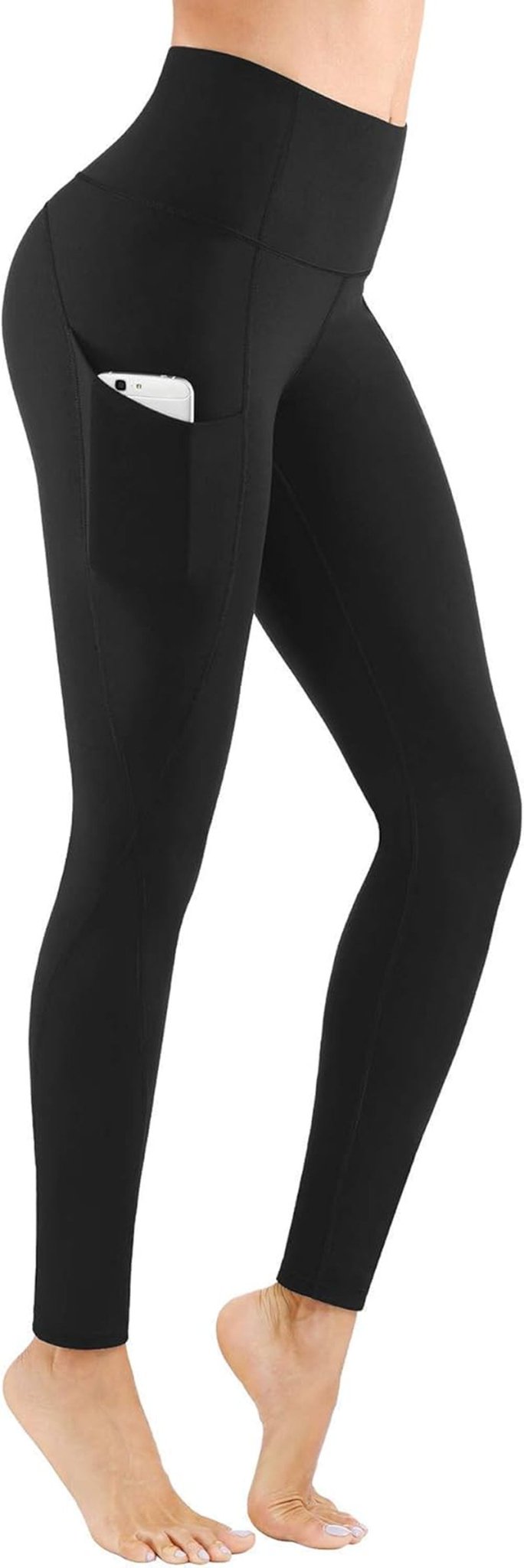 High Waist Yoga Pants Women with Pockets, Leggings for Women Tummy Control, Workout Leggings - PrimeWell